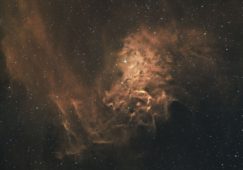 Flaming Star Nebula - IC 405