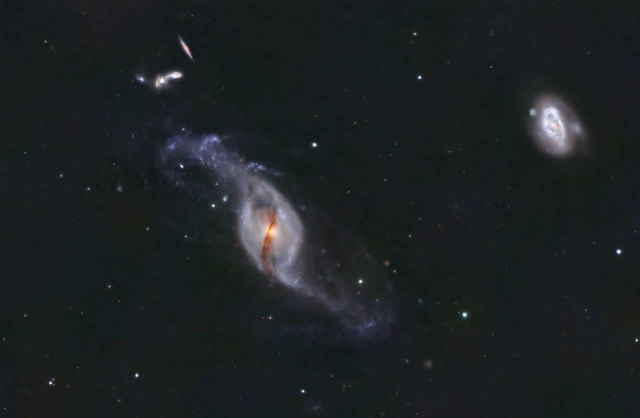 NGC 3718 - Twisted Galaxy
